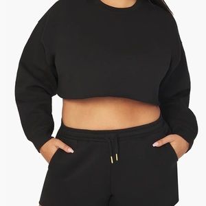 WeWoreWhat cropped sweatshirt